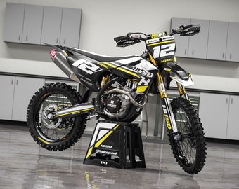 Husqvarna fc-tc fe-te 125-450 2016-2018 Full Graphics kit with riders id.