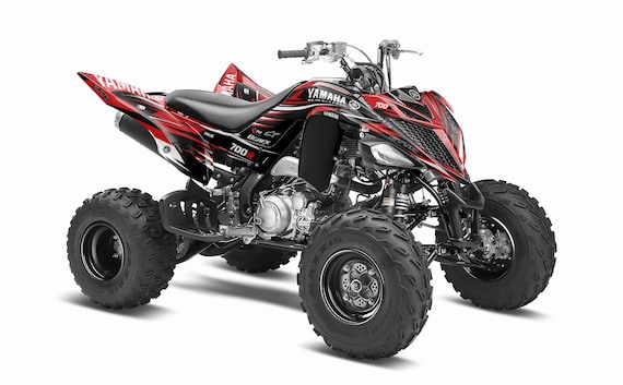 Kit Graphique Yamaha Raptor 700/700R - Autocollants 2013-2023 - Bleu - Neuf