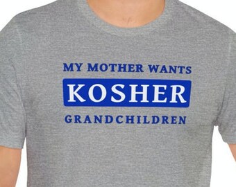 Funny Jewish Shirt, Jewish Birthday, Jewish Adult Humor, Jewish Mother, Cute Gift for Jewish Son, Jewish Family Gift