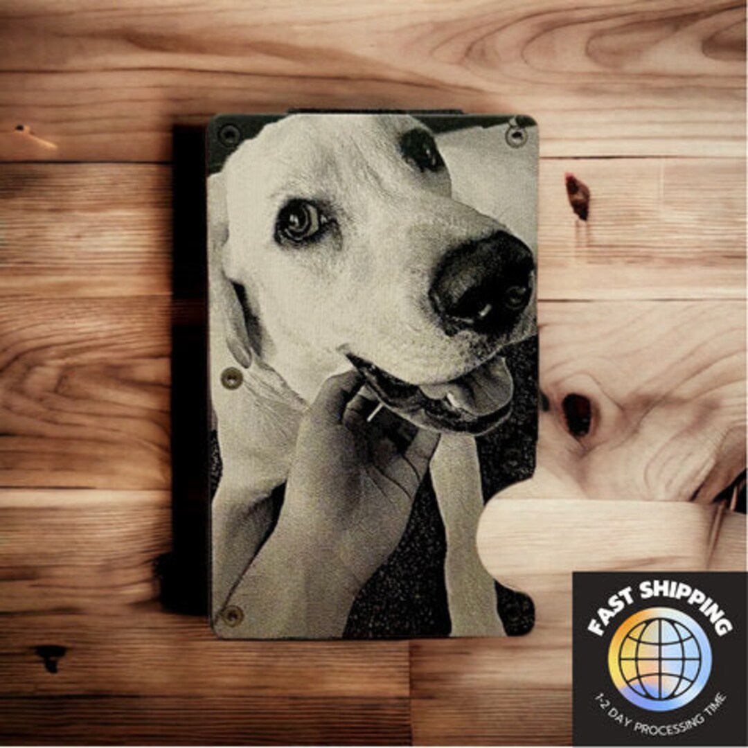 Personalized RFID Wallet Engraved,custom Metal Mens Wallet,engraved