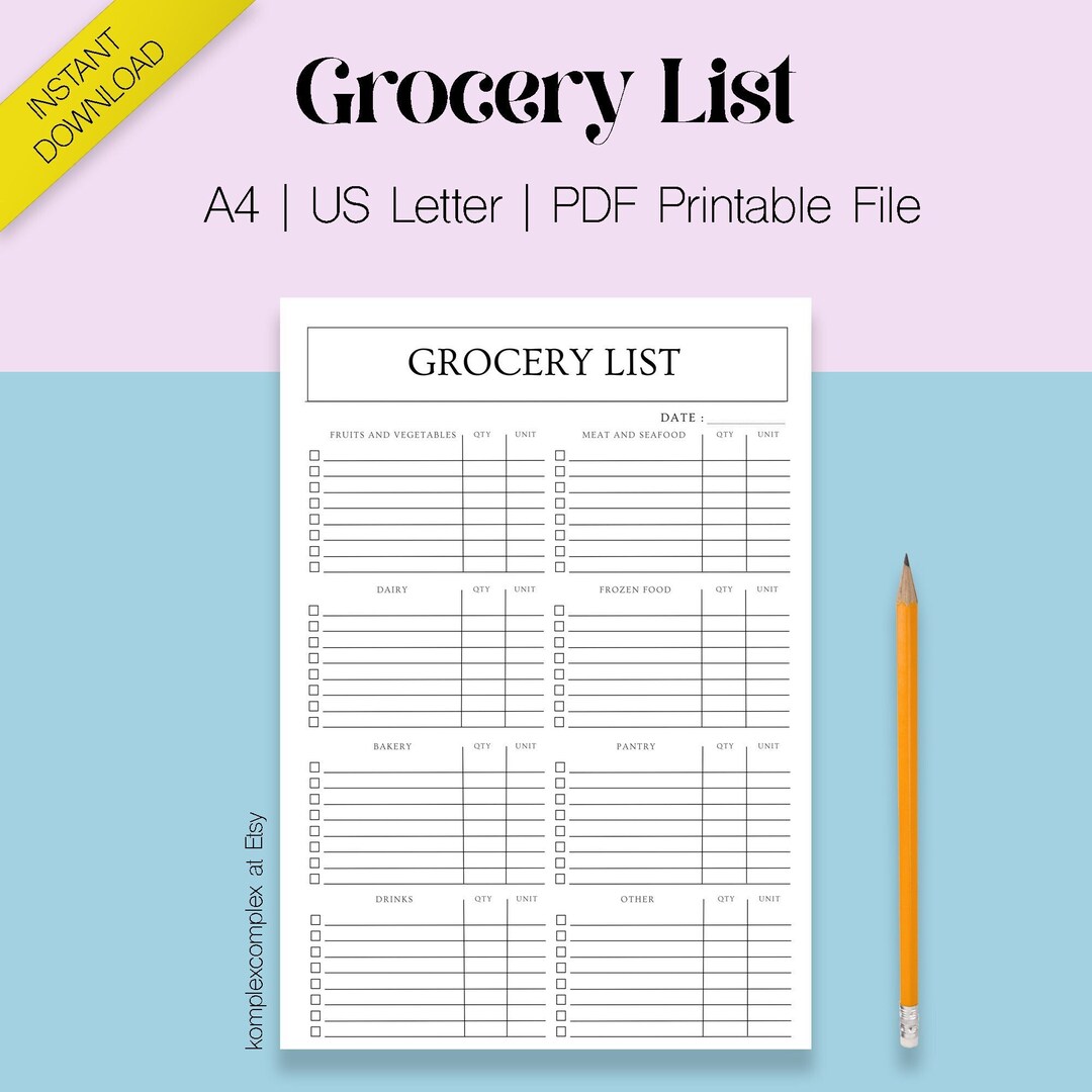 grocery-list-printable-template-grocery-planner-food-etsy-uk