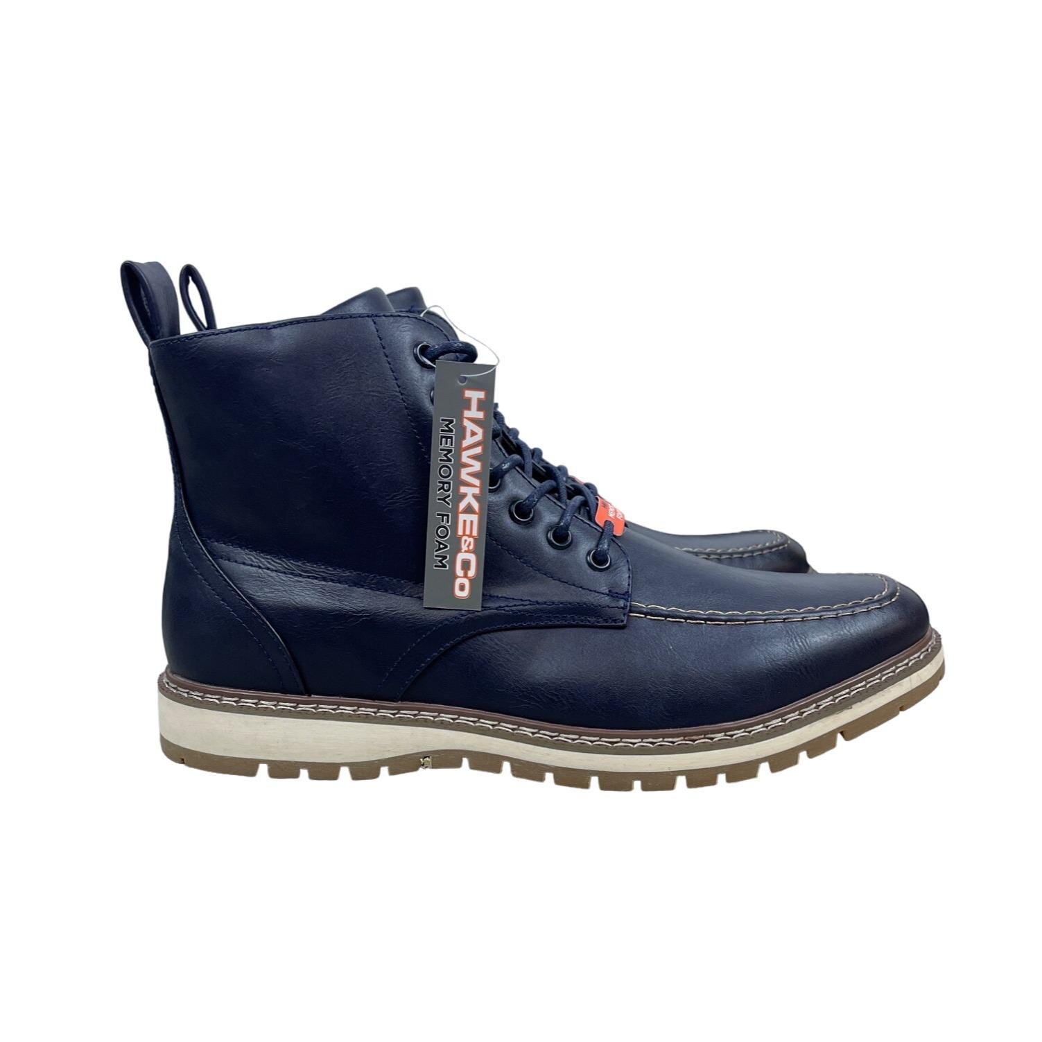 Hawke Co Men s Navy Blue Sierra Boots Sz 12M NWB Etsy