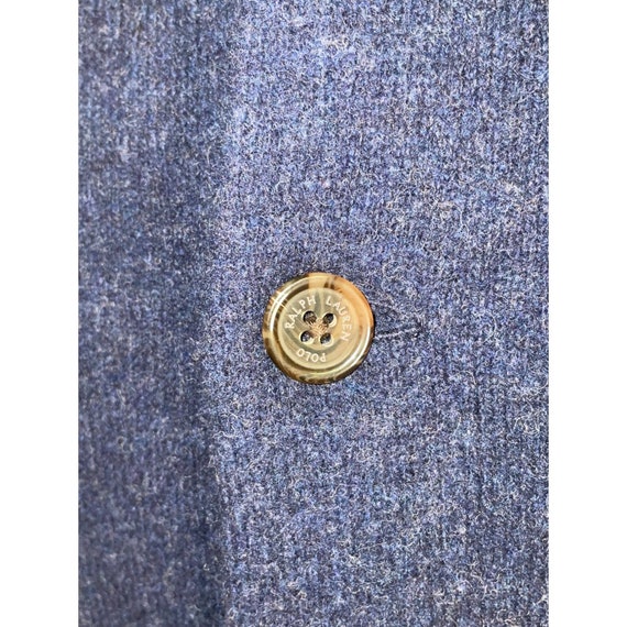 NWT Polo Button Up Wool High Neck Classy Navy Blu… - image 4