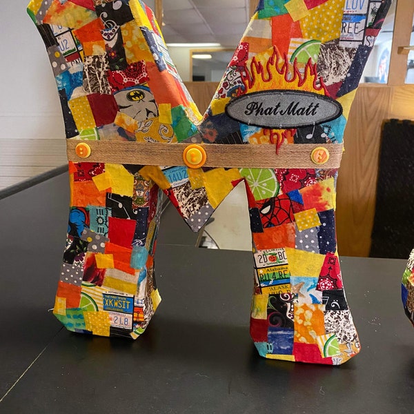 Large Paper Mache Letters Etsy