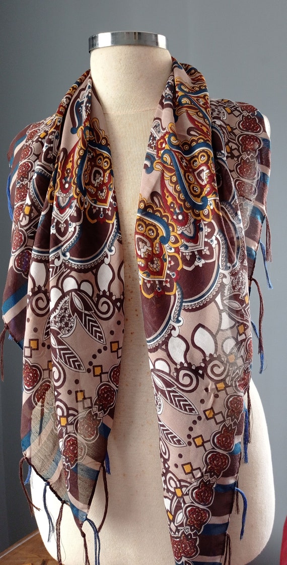 shawl foulard