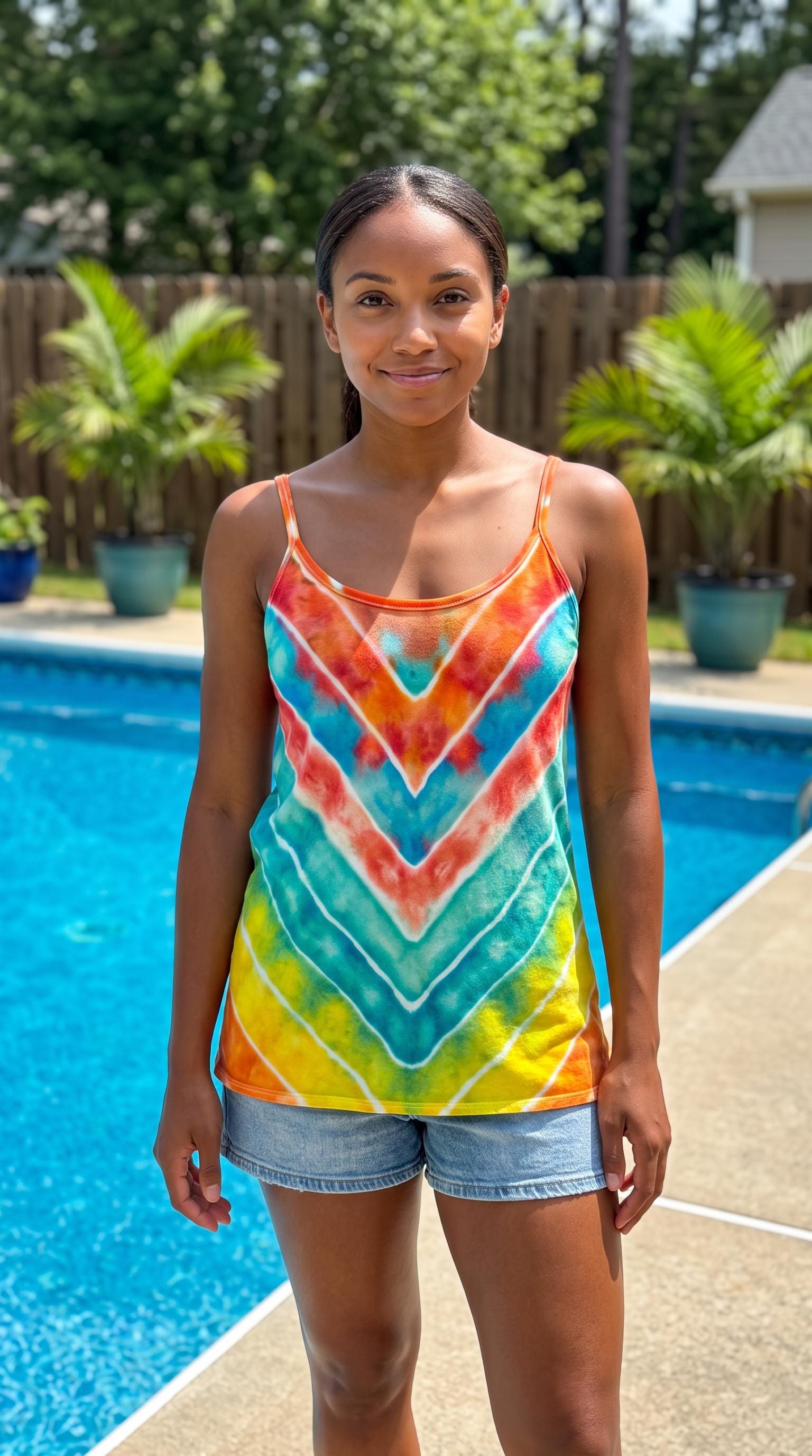 Colorful Cami Tank Tops - Etsy