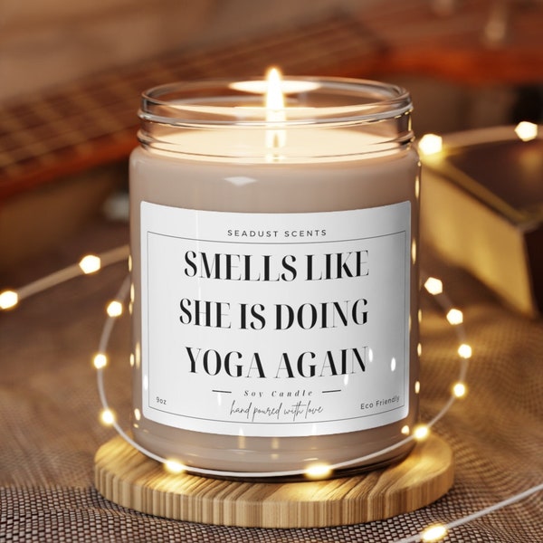 Yoga Candles Etsy