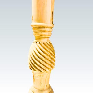 Natural Wood Table Leg Handmade - Classic Wooden Dining Table Legs Replacement & Custom Furniture Parts