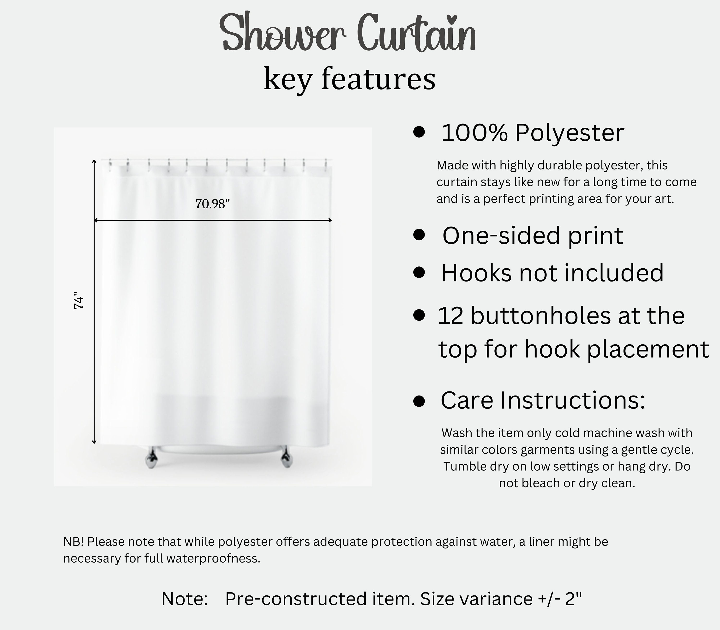 Bathroom Decor Toile Shower Curtain Sage Green Housewarming Gift French ...