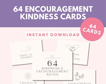 Biglietti di gentilezza, biglietti di incoraggiamento, biglietti con citazioni positive, biglietti di gentilezza, biglietti di incoraggiamento, carte regalo BW001