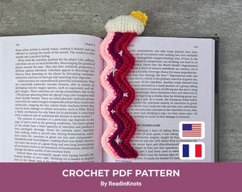 Patrón de marcapáginas de ganchillo arcoíris: Arcoíris estrellado con nube y sol - Tutorial de naturaleza con clima cambiante - Descarga fácil en PDF