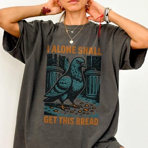 Funny Pigeon Comfort Colors Shirt: Urban Humor Graphic Tee