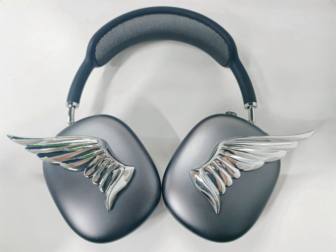 Silver Wings Headphone Attachment Airpods Max Cover Sony XM4 Etsy