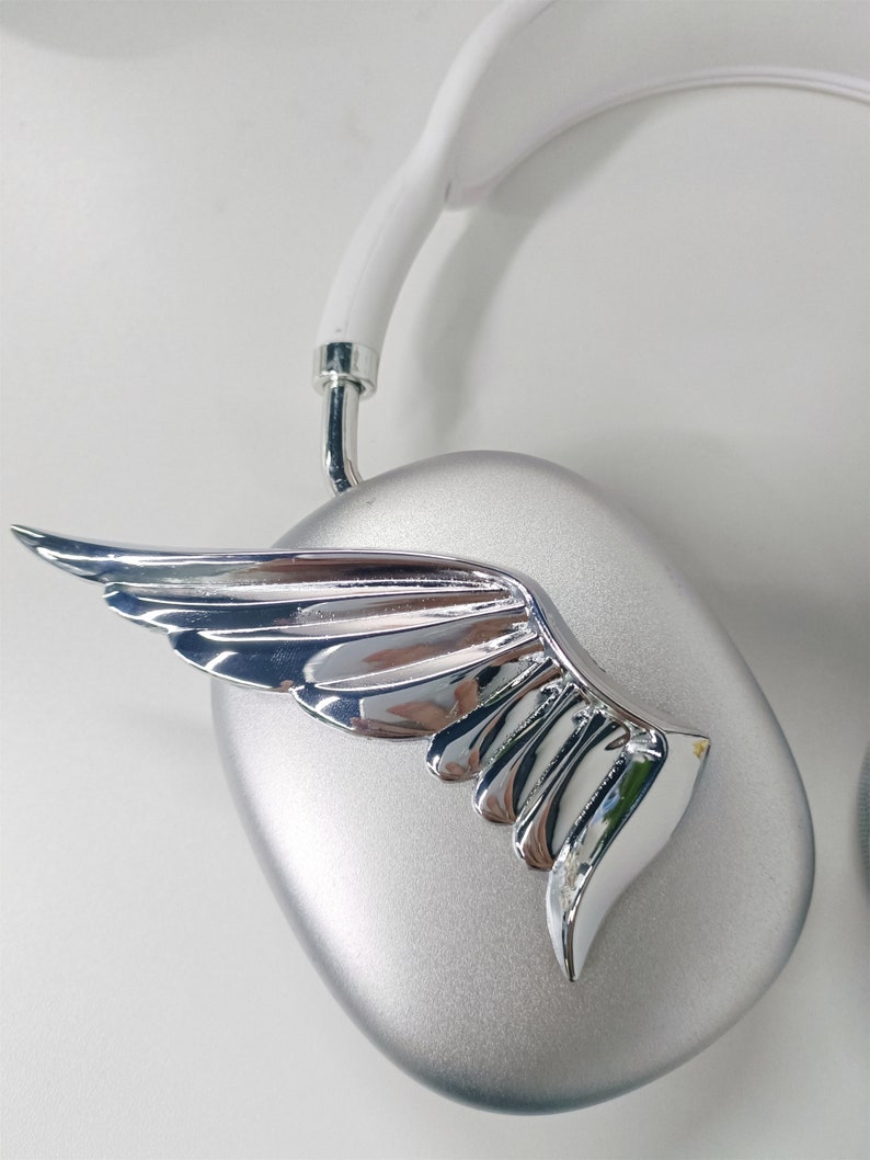 Silver Wings Headphone Attachment Airpods Max Cover Sony XM4 Etsy