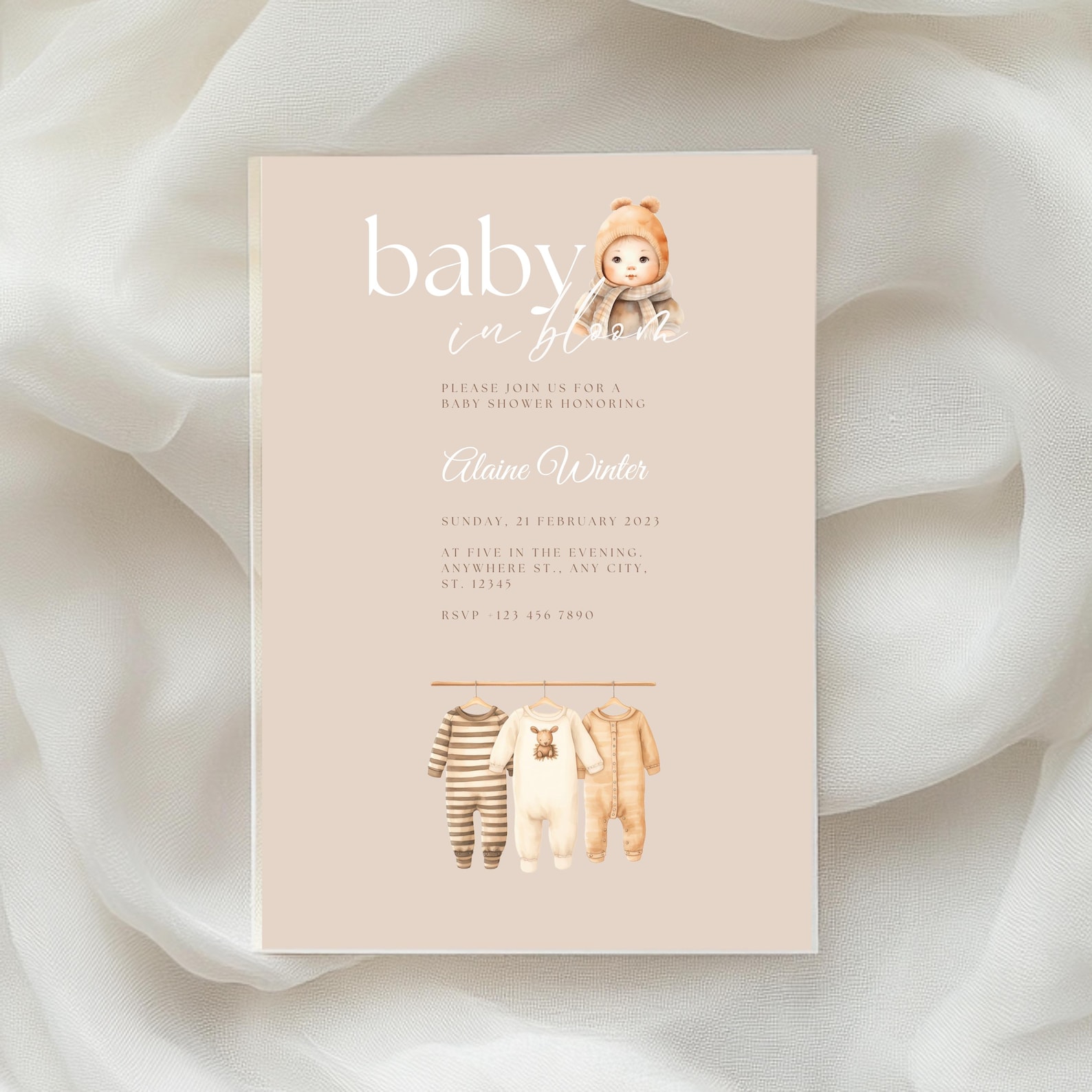80 Baby Shower Clipart Neutral Baby Shower Watercolor Baby Shower PNG ...