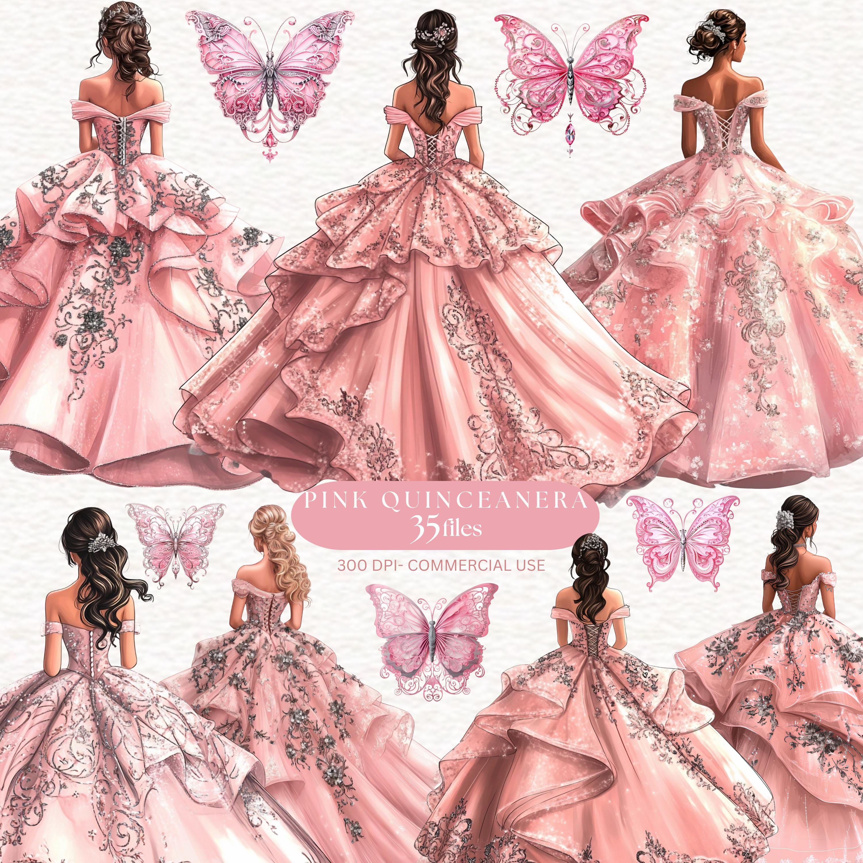 Rose Gold Quinceanera Dresses - Etsy