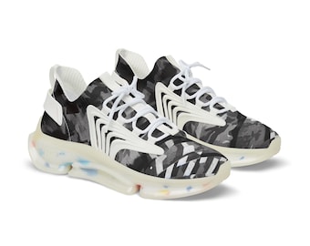 Sneakers Urban Camo, Scarpe da uomo, Sneaker mimetiche, Scarpe da ginnastica Street Style, Calzature alla moda da uomo