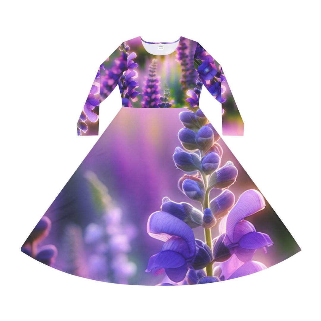 Lavender Dream Lamary Long Dress