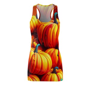 Cozy Punkin Cut & Sew Racerback Dress