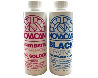 Novacan Pack -  Black patina 8oz and Copper Patina 8oz