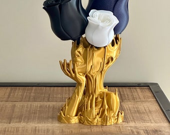 Jardinière tête de Déesse, décoration pour la maison / Pot de fleur visage de femme / Pot à plantes en impression 3D / Décoration intérieure
