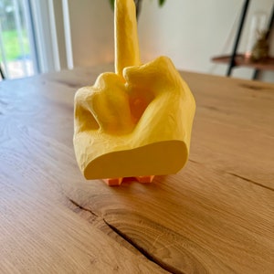 Middle finger Duck You 3D printing image 4