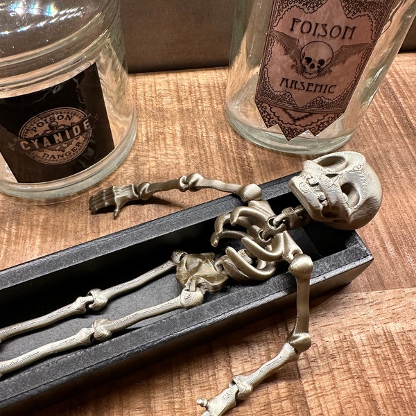 Squelette articulé Halloween, idée cadeau jouet enfant