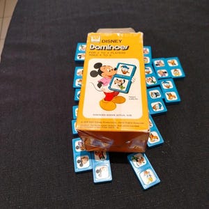 Disney 1976 dominoes complete boxed.