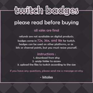 Desolate Twitch Sub Badges/bit Set (9pc) Dark Edgy Spooky Pixel Art - Etsy