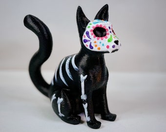Sugar Skull Cat