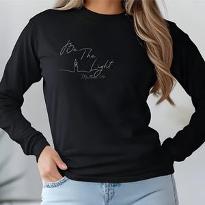 Be The Light Long Sleeve Shirt, Christian Scripture Tee, Bible Verse Shirt