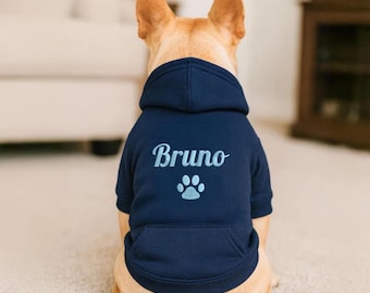 Felpa personalizzata per cani, felpa per animali domestici con ricamo personalizzato, accessori per animali domestici, maglione per cuccioli