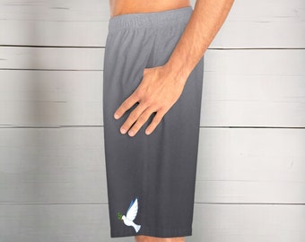 Boardshorts homme gris délavé, Shorts d'été pour hommes, Shorts personnalisés pour hommes, Vêtements pour hommes, Shorts de sport pour hommes, Shorts de sport pour hommes