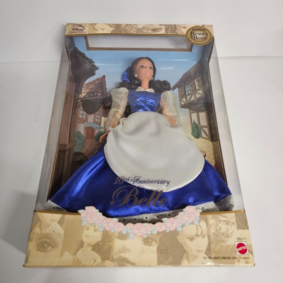 Disney - 【レア物】 バービー ディズニー 美女と野獣 ベル 10anniversary Disney - 【レア物】 バービー ディズニー 美女と野獣 ベル
