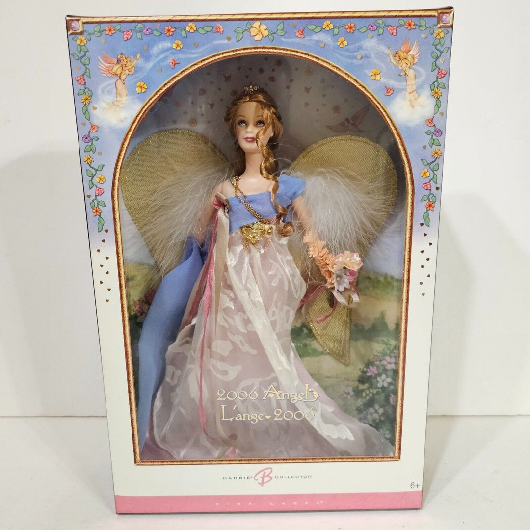 Barbie - Mattel Barbie Golden Angelバービーゴールデンエンジェル Barbie Golden Angel Pink Label Doll 2006 Mattel J9187 | eBay
