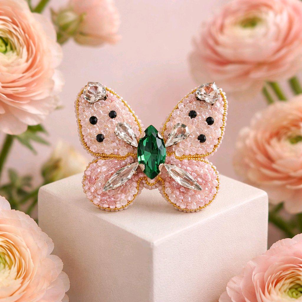 カラフルなブローチ - Etsy 日本