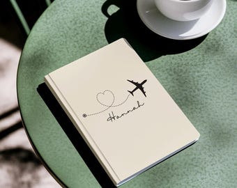 Personalized Pilot Journal: Aviation Gift, Blank Page Hardcover