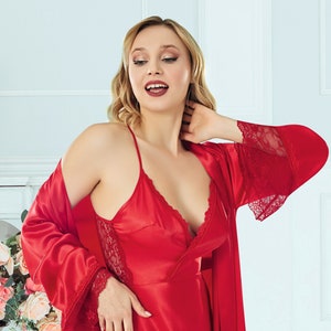 Red hot night dress on sale