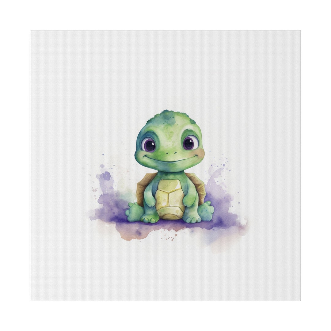 Nursery Turtle Baby Turtle Nursery Decor Baby Shower Etsy