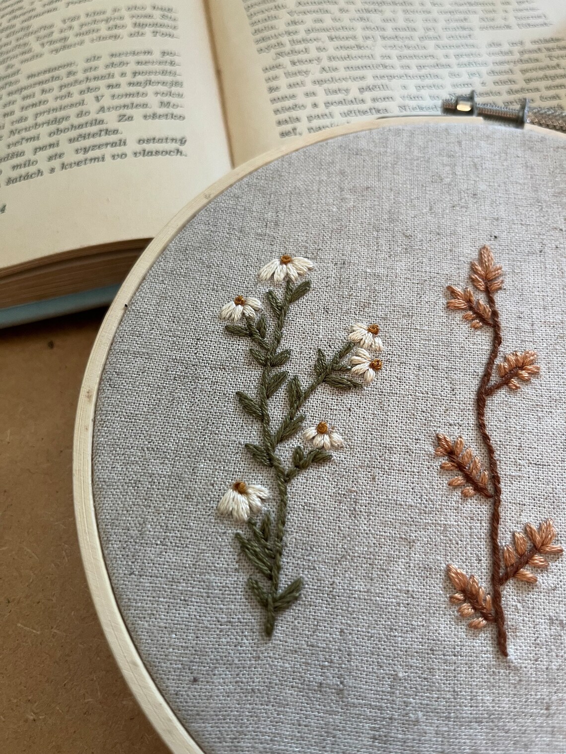 Wildflower Meadow Embroidery Pattern PDF - Instant Download Beginner ...