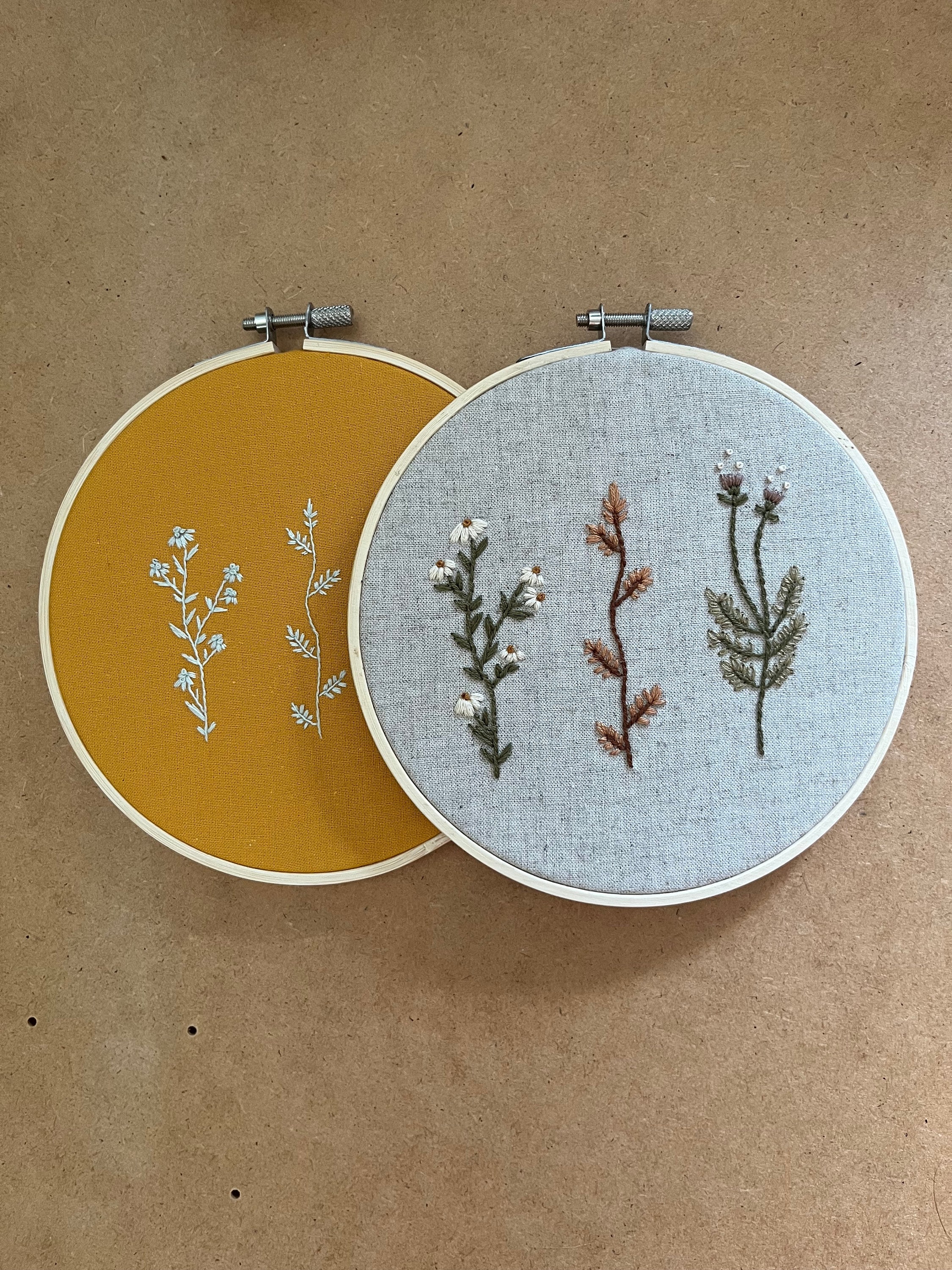 Wildflower Meadow Embroidery Pattern PDF - Instant Download Beginner ...