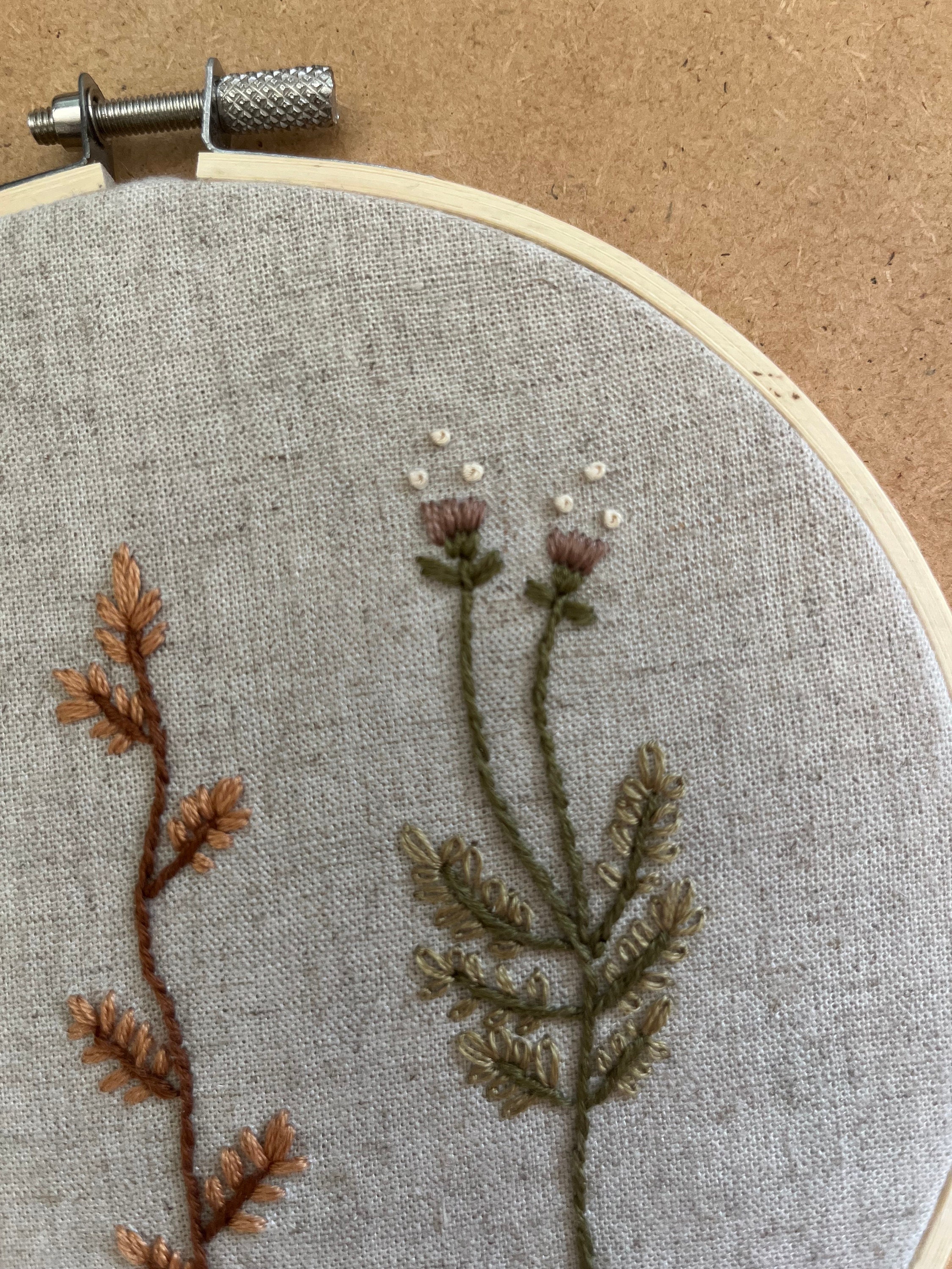 Wildflower Meadow Embroidery Pattern PDF - Instant Download Beginner ...