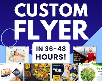 Eye-Catching Custom Flyers for Your Business!