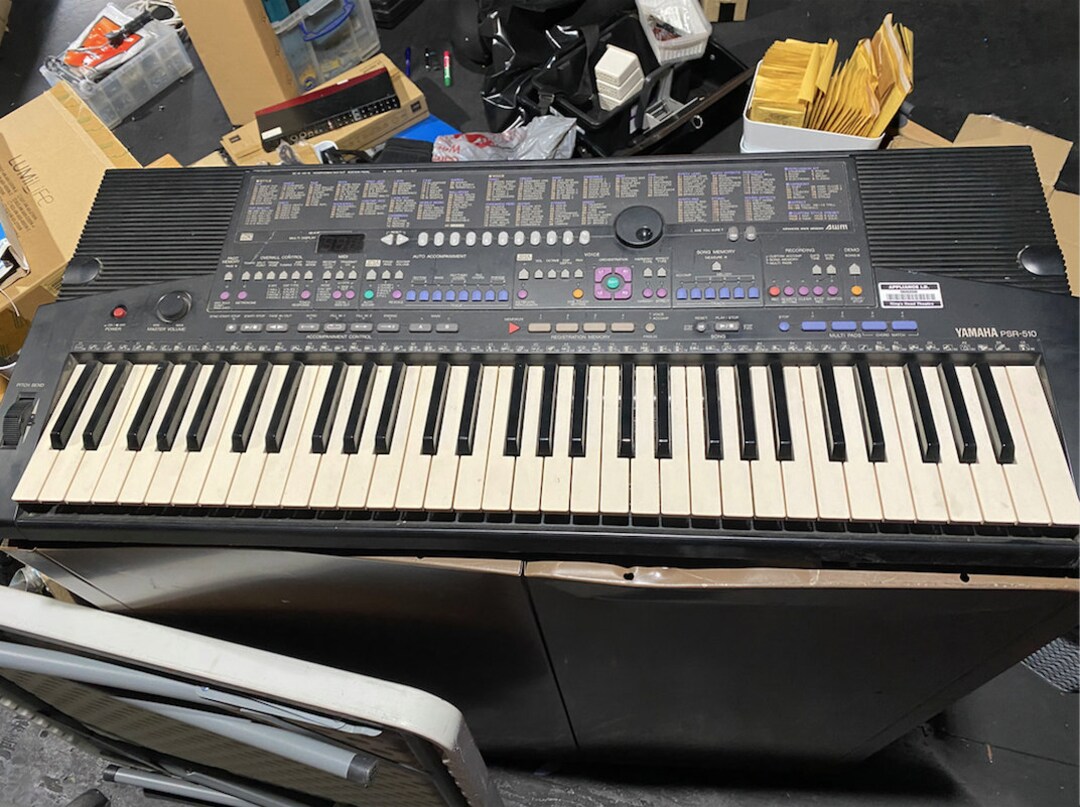 Electric Keyboard Yamaha PSR510 61key Electronic Portatone Keyboard
