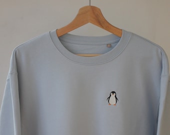 Pinguin Sweatshirt - Hochwertiges faires unisex Sweatshirt aus Baumwolle und recyceltem Polyester