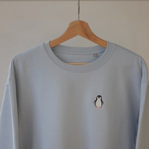 Pinguin Sweatshirt Hochwertiges faires unisex Sweatshirt aus Baumwolle und recyceltem Polyester Bild 1