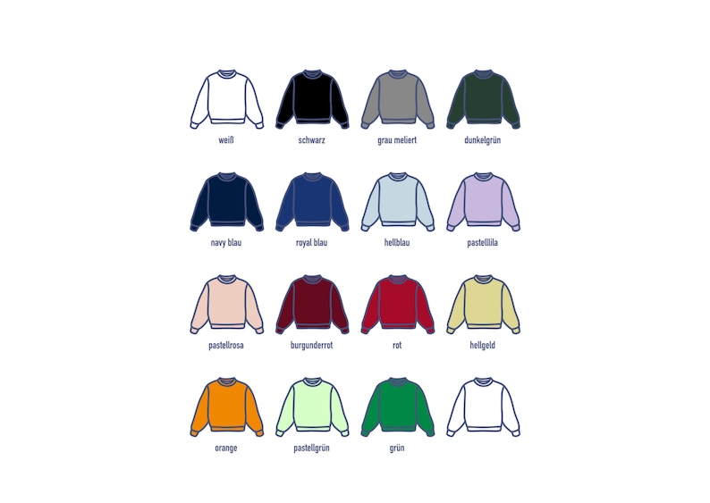 Pinguin Sweatshirt Hochwertiges faires unisex Sweatshirt aus Baumwolle und recyceltem Polyester Bild 10