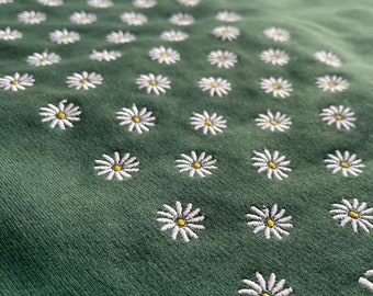 Dear Daisy - Gänseblümchen-Stickerei  - Sweatshirt - Hochwertiges faires unisex Sweatshirt aus Baumwolle und recyceltem Polyester