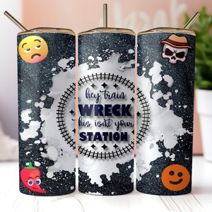 Sarcastic Tumbler | 20 oz Skinny Tumbler Sublimation Seamless Design | Sarcastic Quotes | Funny Tumbler | Instant Download | Tumbler Png