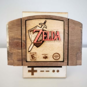 Nintendo 64 Wooden Cartridge - Zelda